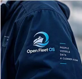 Crew member wearing an Open Fleet OS jacket